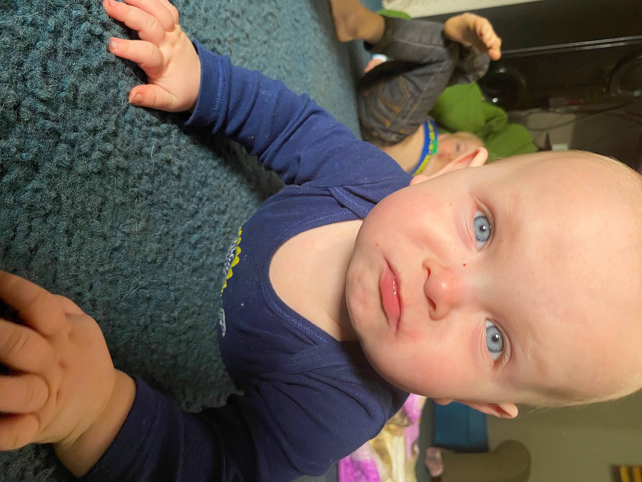 Phoenix joined the competition — help win amazing prizes! baby, baby_toddler_clothing, clothing, elbow, eyelash, finger, fun, gesture, grass, hand, happy, human_leg, joint, knee, mouth, nose, person, skin, thigh, thumb