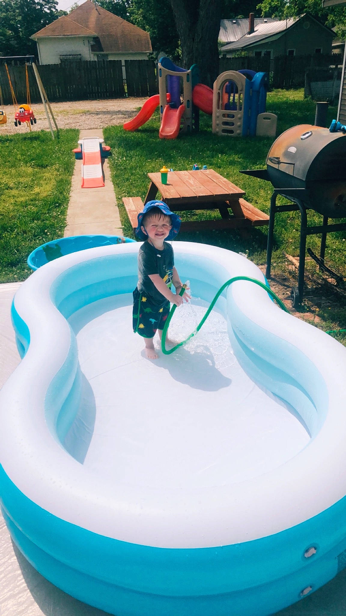 Kyllian joined the competition — help win amazing prizes! aqua, fun, games, inflatable, joy, leisure, person, play, recreation, swimming_pool, water, water_park