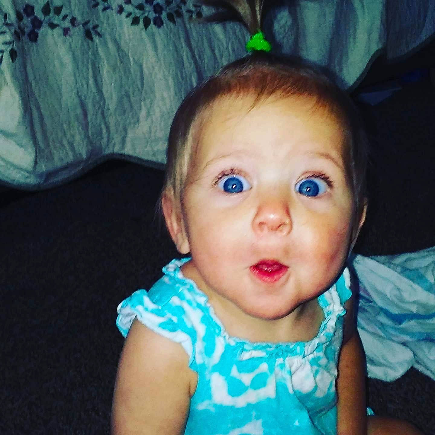 Jayde is registered to the contest to win money with this photo: baby, baby_toddler_clothing, blue, cheek, cloud, cool, ear, eye, eyebrow, eyelash, flash_photography, hair, happy, head, iris, lip, nose, person, sleeve, smile