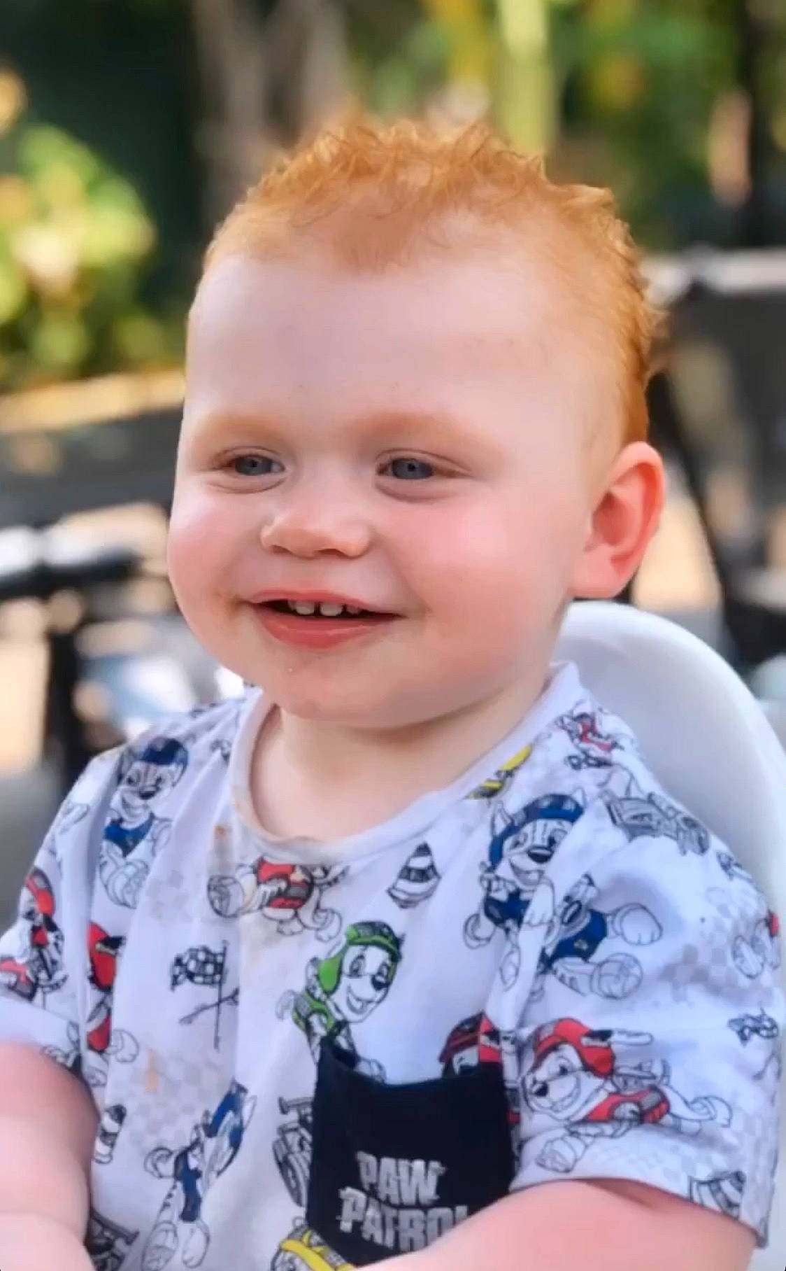 Tex is registered to the contest to win money with this photo: baby, cheek, child, chin, ear, face, facial_expression, joy, lip, person, skin, smile, toddler