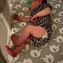 Ellie joined the competition — help win amazing prizes! baby, sleeping, crib, onesie, pacifier, elephant_pattern, infant, child, cute, peaceful, bed, fabric, pattern, resting, toddler, skin, foot, hand, head, soft
