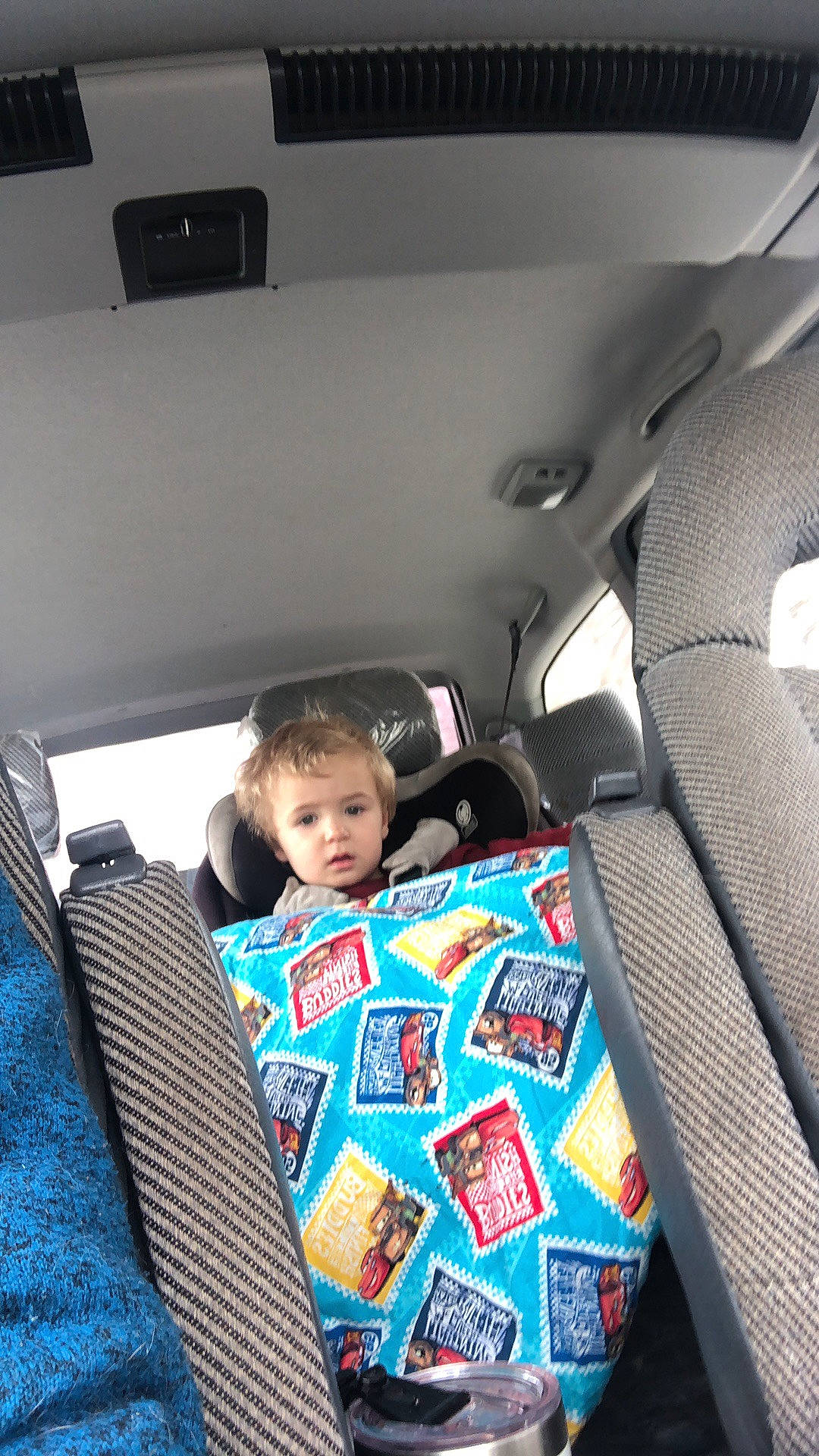 Darryl joined the competition — help win amazing prizes! auto_part, automotive_design, automotive_exterior, baby, baby_toddler_clothing, car, car_seat, car_seat_cover, comfort, family_car, head_restraint, luxury_vehicle, mammal, motor_vehicle, person, personal_luxury_car, sitting, steering_wheel, toddler, vehicle