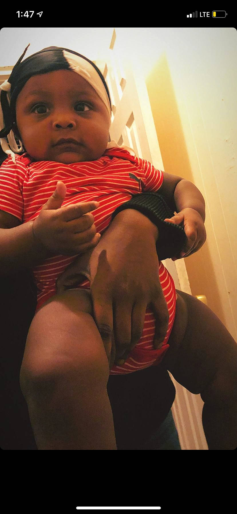 Devon joined the competition — help win amazing prizes! abdomen, baby, chest, comfort, elbow, finger, happy, headwear, joint, knee, leg, lip, mouth, nail, neck, person, skin, sock, stomach, thigh