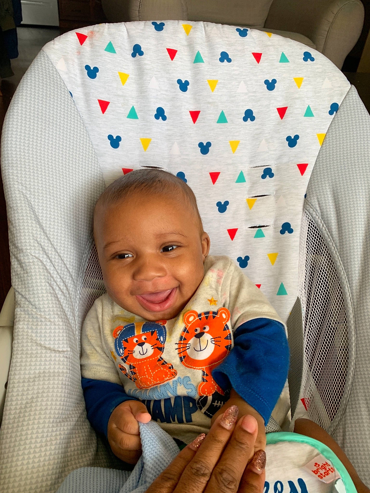Mileeir is registered to the contest to win money with this photo: baby, baby_products, child, joy, person, product, sitting, toddler