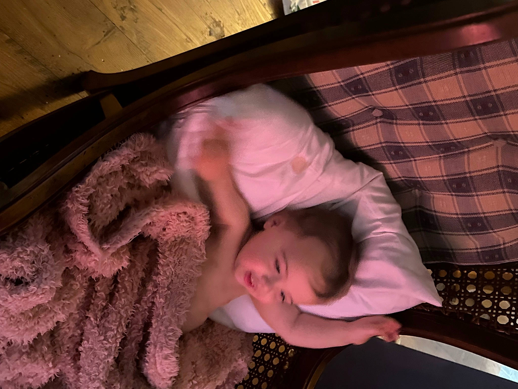 Levi joined the competition — help win amazing prizes! baby_products, child, comfort, flash_photography, flesh, fun, fur, human_body, linens, magenta, nap, pattern, person, plaid, room, tartan, tints_and_shades, toddler, tree, vehicle_door