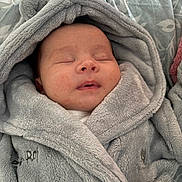 Lennie-Roy joined the competition — help win amazing prizes! baby, sleeping, blanket, hood, soft, cozy, face, child, infant, cute, wrapped, fabric, bed, rest, peaceful, fluffy, ears, portrait, comfort, toddler