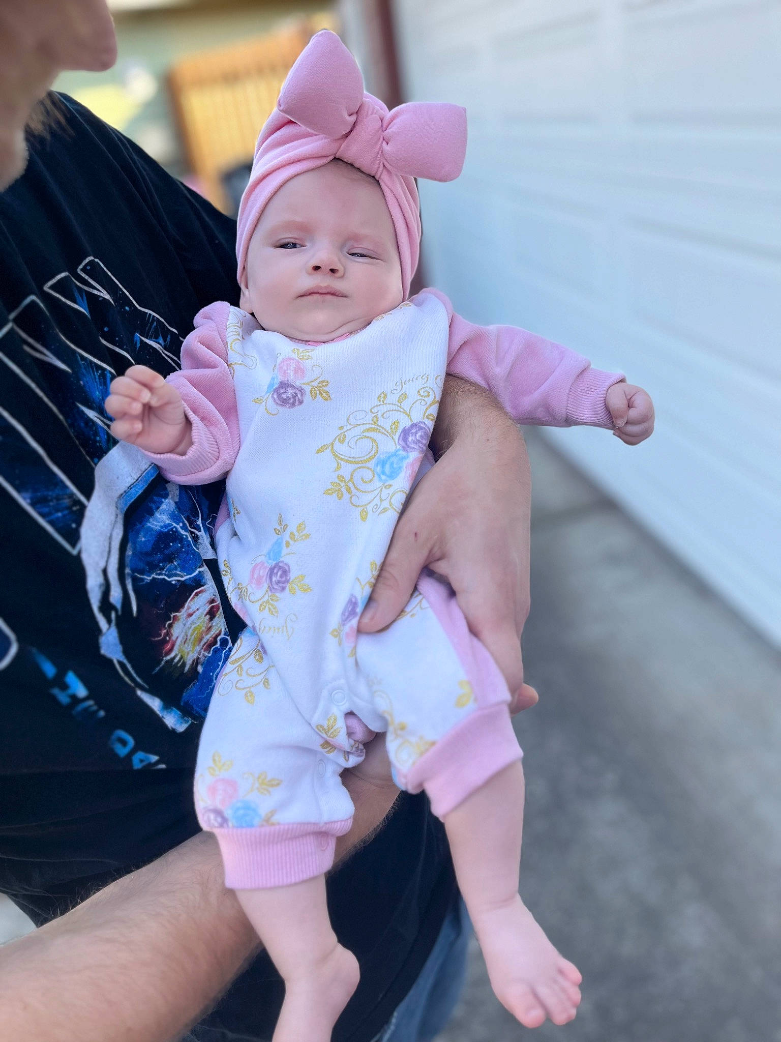 Gracelyn is registered to the contest to win money with this photo: baby, baby_toddler_clothing, cap, child, finger, foot, fun, grass, happy, hat, headwear, human_leg, magenta, pattern, person, pink, purple, skin, sleeve, thigh