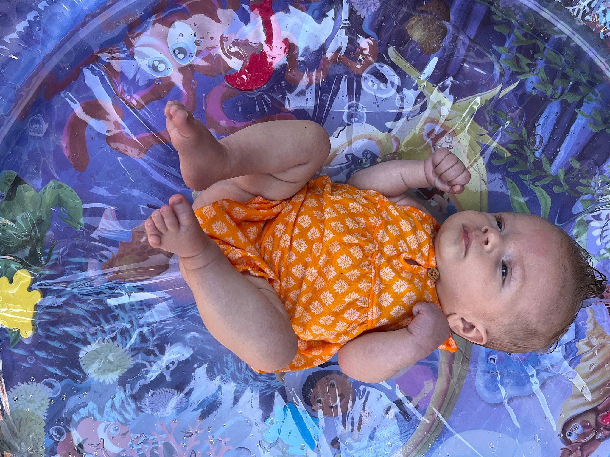 Gracelyn is registered to the contest to win money with this photo: baby, baby_products, baby_toddler_clothing, beauty, child, comfort, electric_blue, event, fun, happy, leaf, leisure, linens, mouth, pattern, person, plastic, shorts, textile, toddler