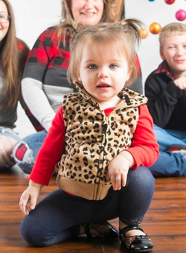 Addeline joined the competition — help win amazing prizes! baby, child, child_model, christmas, daughter, face, fun, person, play, sitting, smile, toddler