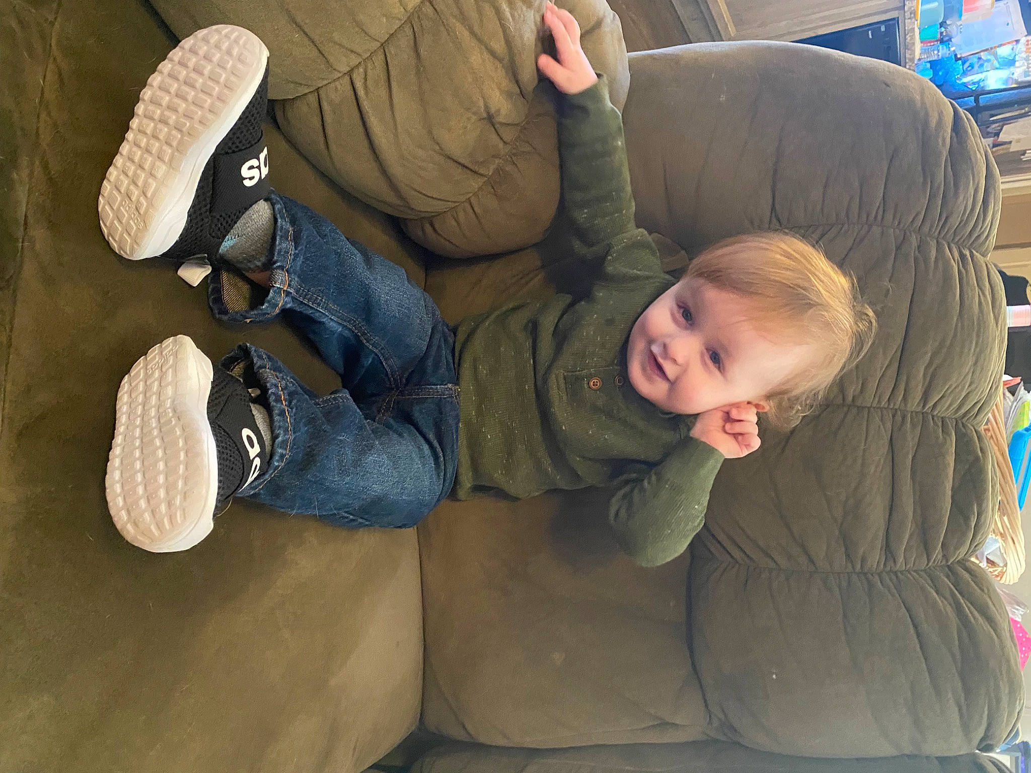 Caiden joined the competition — help win amazing prizes! auto_part, automotive_design, automotive_tire, car_seat, child, comfort, cool, flooring, fun, glove, human_leg, joy, knee, lap, motor_vehicle, person, sitting, sneakers, thigh, toddler