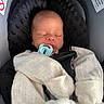 Augustine joined the competition — help win amazing prizes! newborn, baby, sleeping, infant, pacifier, car_seat, seatbelt, cream_clothing, cozy, portrait, close_up, face, closed_eyes, peaceful, indoors, travel, vehicle, headrest, blanket, photography