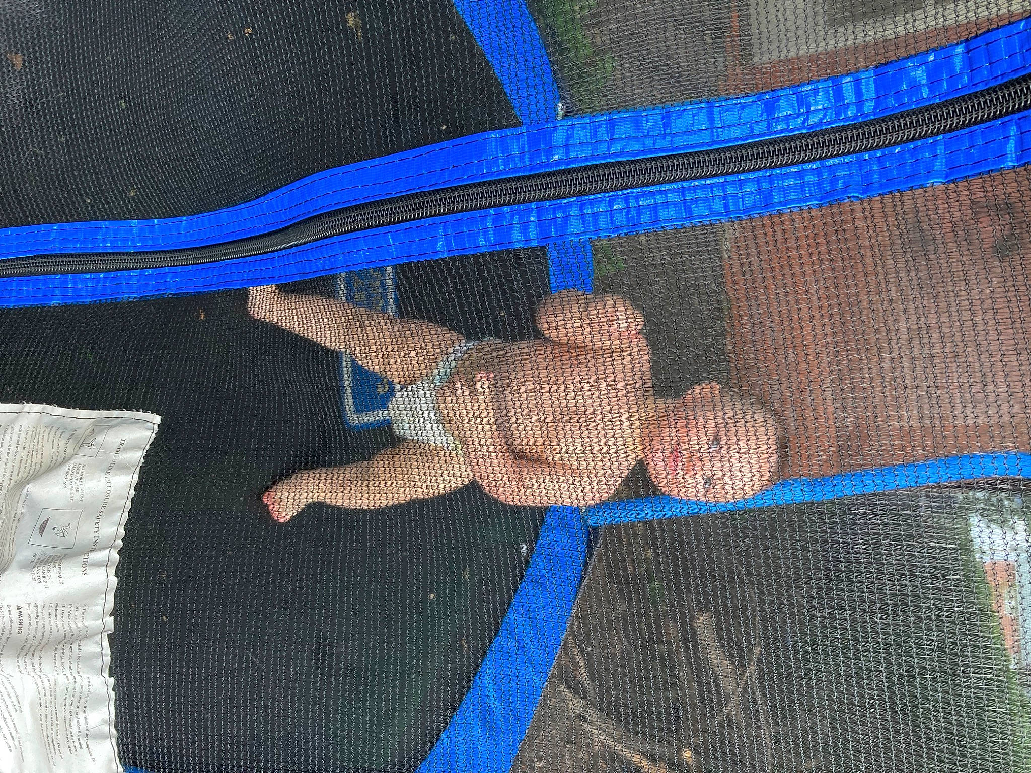 Emmitt Cook is registered to the contest to win money with this photo: art, denim, electric_blue, fashion_accessory, fiber, headgear, jersey, linens, mesh, net, pattern, person, rope, sleeve, sportswear, stitch, t_shirt, textile, thread, wire