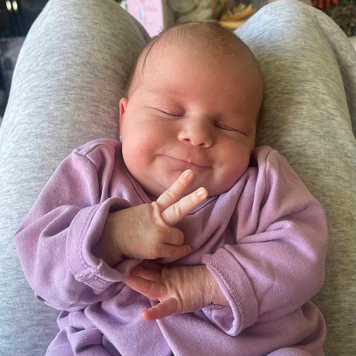 Birdie joined the competition — help win amazing prizes! baby, blanket, computerhardware, couch, cushion, electronics, face, furniture, hardware, head, homedecor, indoors, monitor, newborn, person, photography, portrait, quilt, screen, sleeping