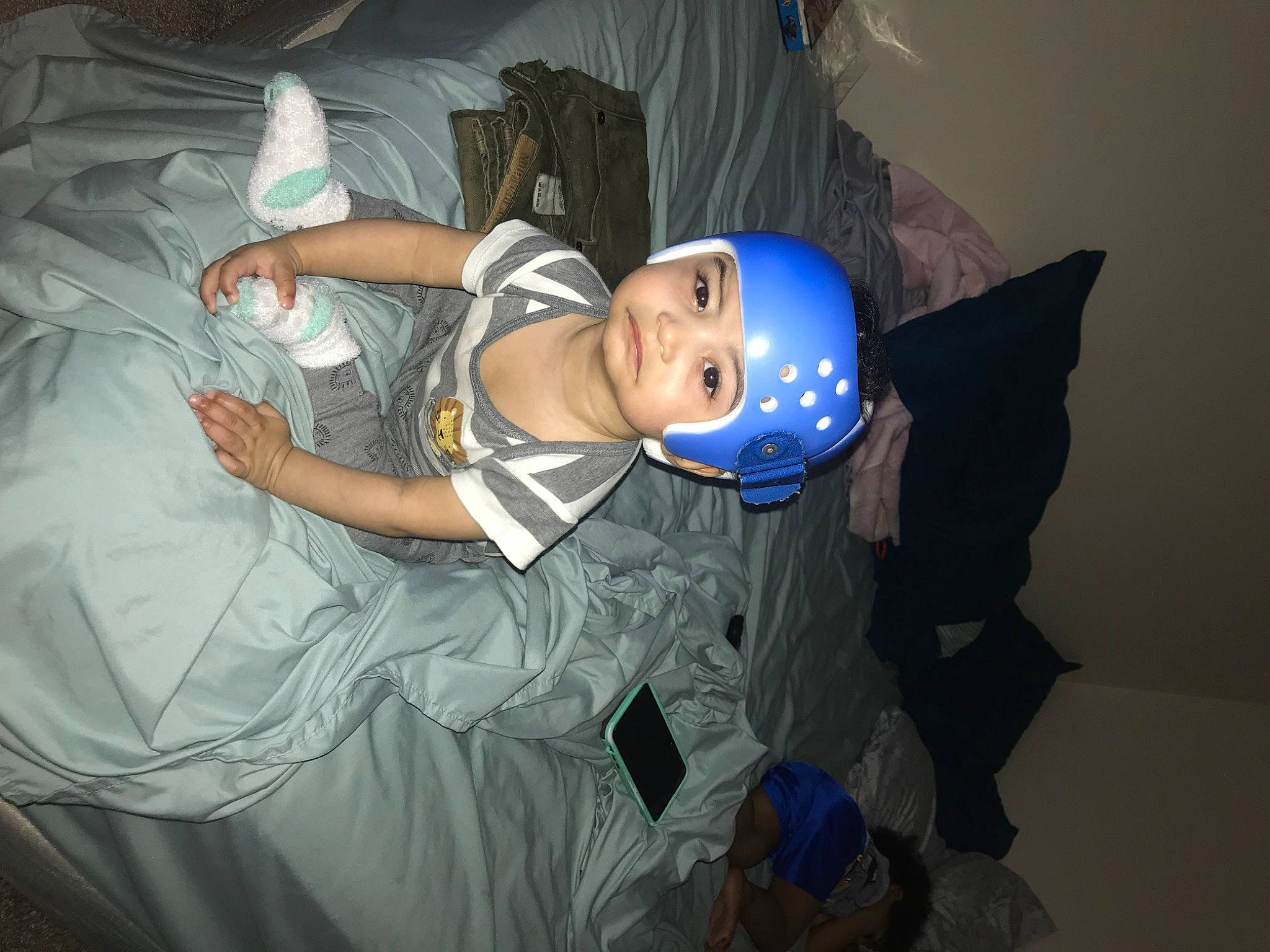 Izaiah joined the competition — help win amazing prizes! baby, child, comfort, costume, darkness, electric_blue, event, fictional_character, flash_photography, fun, happy, hat, headwear, human_body, person, room, smile, space, t_shirt, toddler