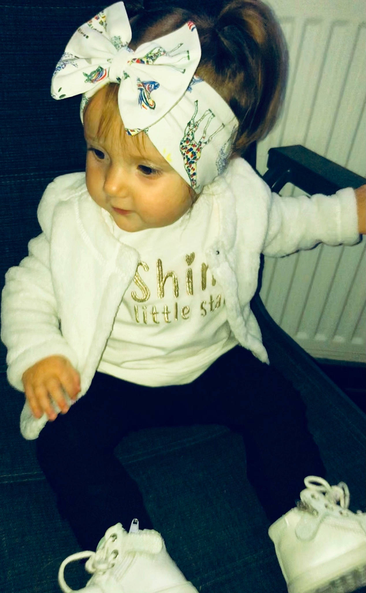 Mylana a rejoint le concours — aidez-le/la à gagner de superbes lots ! baby, cheek, child, ear, forehead, headgear, headwear, outerwear, person, product, sleeve, toddler