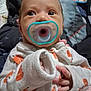 Chika joined the competition — help win amazing prizes! baby, pacifier, infant, clothing, onesie, hand, blanket, sleepwear, cute, portrait, child, small_hands, indoors, soft_lighting, human, newborn, face, expression, cozy, sleep