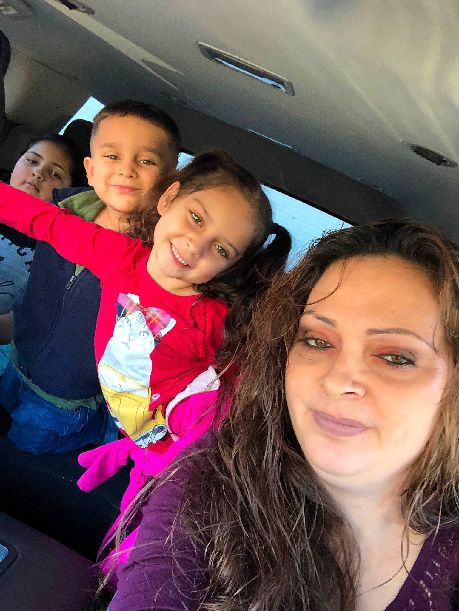 Marggarita is registered to the contest to win money with this photo: cheek, child, eye, eyebrow, face, friendship, fun, happy, head, iris, joy, lip, luxury_vehicle, nose, people, person, photography, pink, selfie, skin