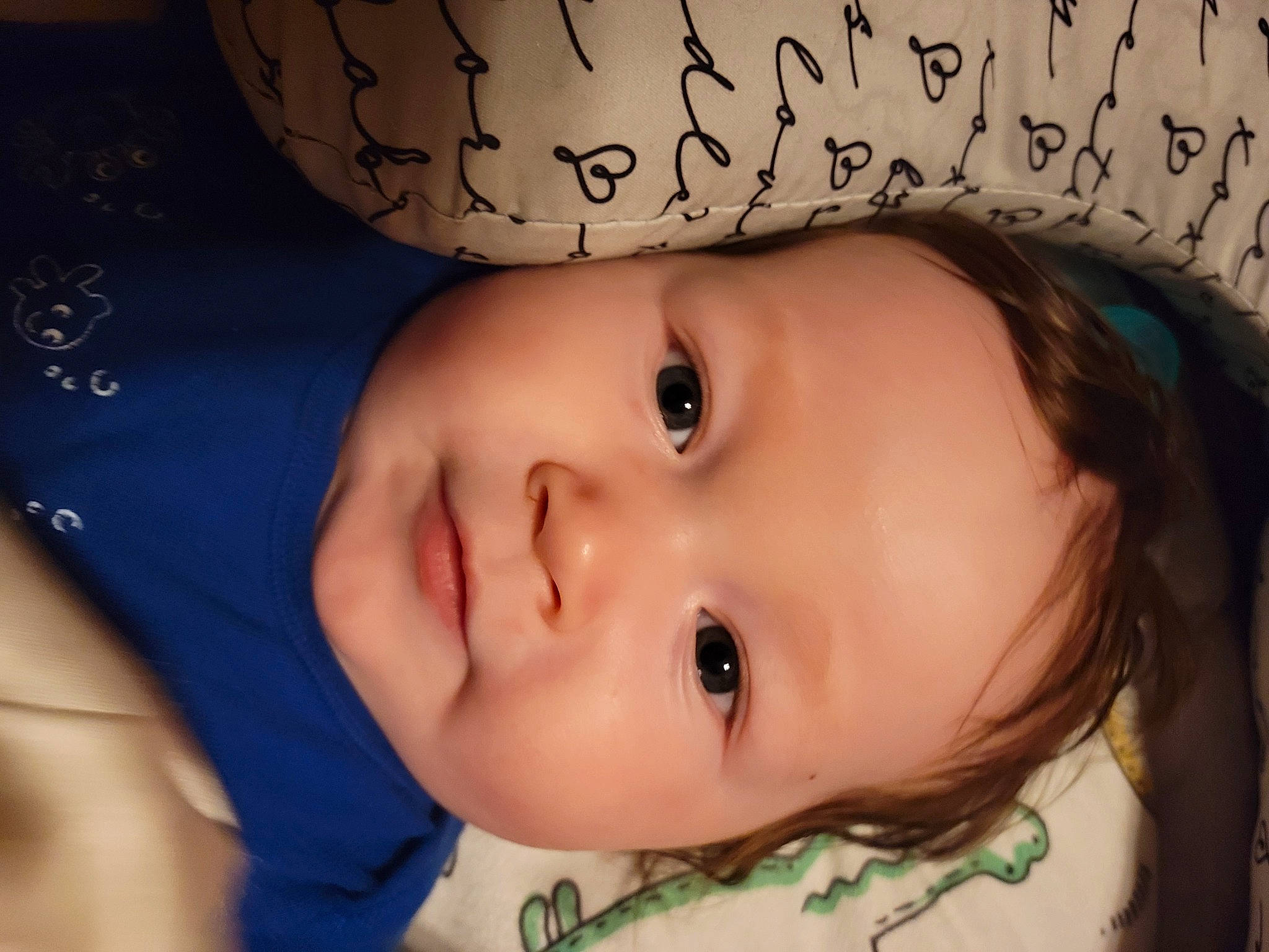 Jacob joined the competition — help win amazing prizes! baby, baby_toddler_clothing, cheek, child, eyebrow, eyelash, fashion_accessory, fun, happy, iris, lip, mouth, nose, pattern, person, portrait_photography, skin, smile, toddler, wood