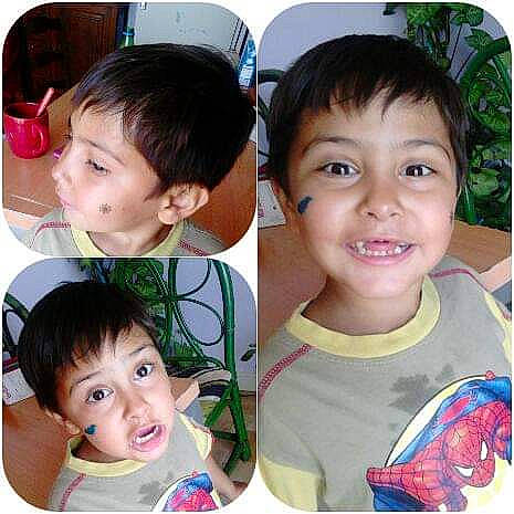 Samuel a rejoint le concours — aidez-le/la à gagner de superbes lots ! cheek, child, chin, ear, eye, eyebrow, face, facial_expression, forehead, hair, hairstyle, head, jaw, joy, lip, neck, nose, organ, person, product