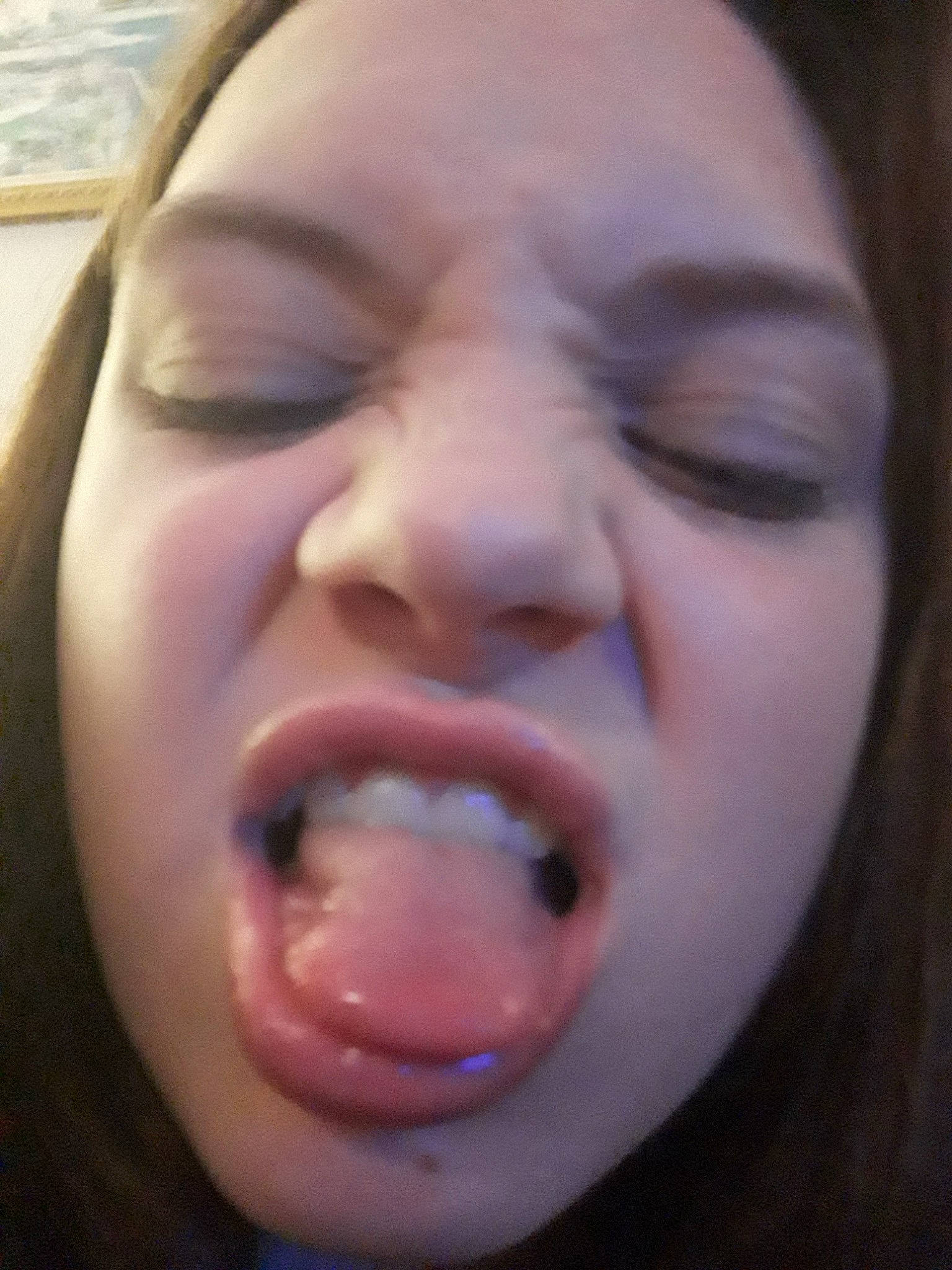 Faith joined the competition — help win amazing prizes! anger, cheek, child, chin, close_up, ear, face, facial_expression, head, human_body, jaw, lip, mouth, nose, organ, person, selfie, skin, smile, tongue