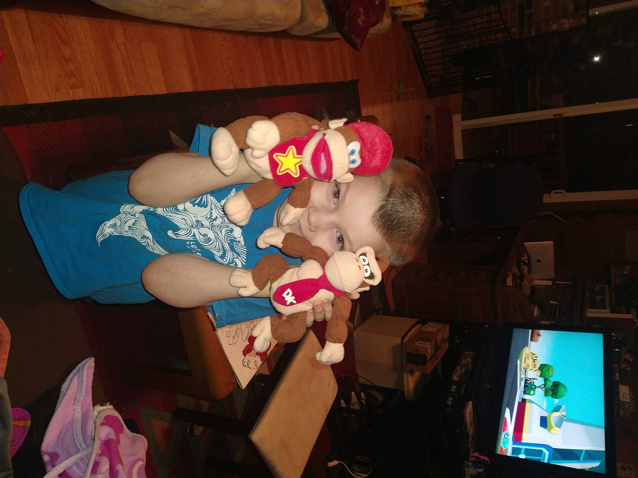 Ivan joined the competition — help win amazing prizes! child, couch, display_device, event, flat_panel_display, fun, happy, joy, lap, leisure, magenta, multimedia, nail, party, party_supply, person, plush, room, sandal, stuffed_toy