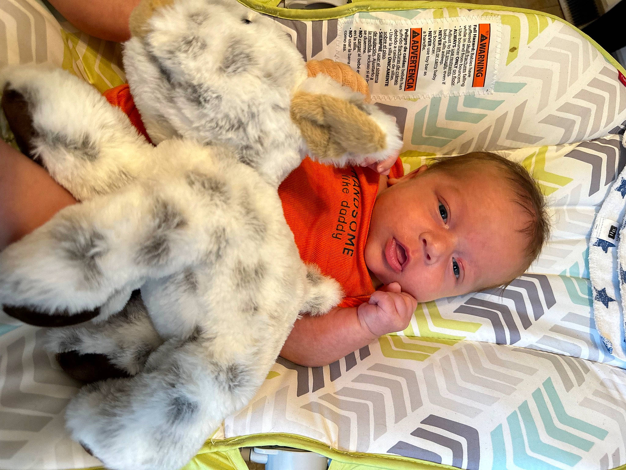 Ayden is registered to the contest to win money with this photo: baby, baby_products, baby_sleeping, baby_toddler_clothing, bedtime, child, comfort, companion_dog, felidae, fur, fur_clothing, linens, nap, person, plush, room, small_to_medium_sized_cats, stuffed_toy, toddler, toy