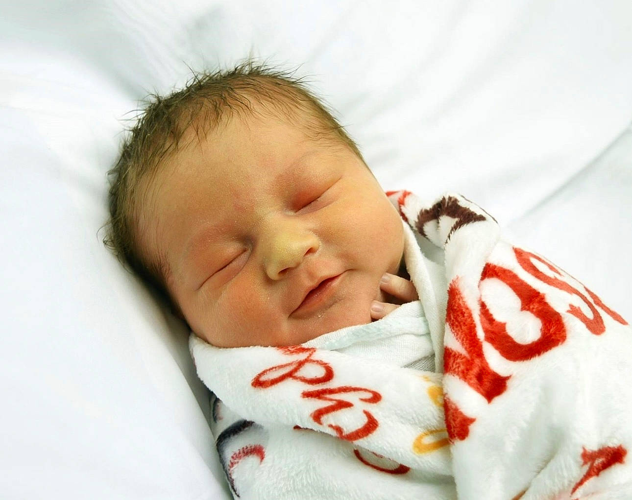 Ayden joined the competition — help win amazing prizes! baby, baby_toddler_clothing, bedtime, carmine, child, collar, comfort, eyelash, fur, happy, linens, nap, pattern, person, portrait_photography, sleeve, toddler