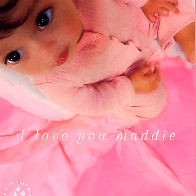 Madison joined the competition — help win amazing prizes! baby, blanket, bodypart, bonnet, clothing, coat, dress, face, finger, happy, hat, head, indoors, newborn, person, photography, portrait, quilt, smile, toy