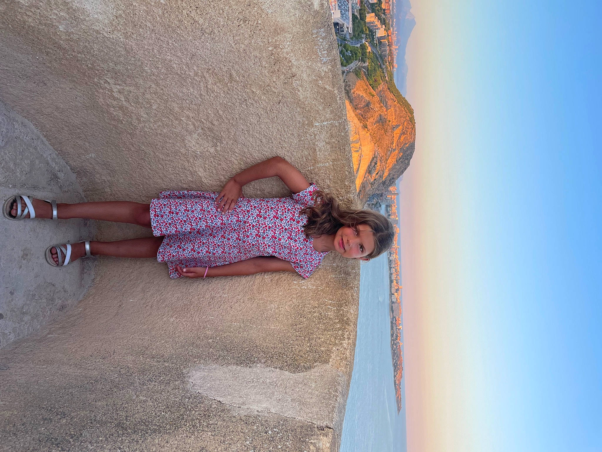 Denise participe au concours pour gagner de l'argent avec cette photo : concrete, dress, flooring, fun, human_leg, joy, landscape, leisure, magenta, person, room, shadow, sky, tints_and_shades, tree, vacation, visual_arts, wood