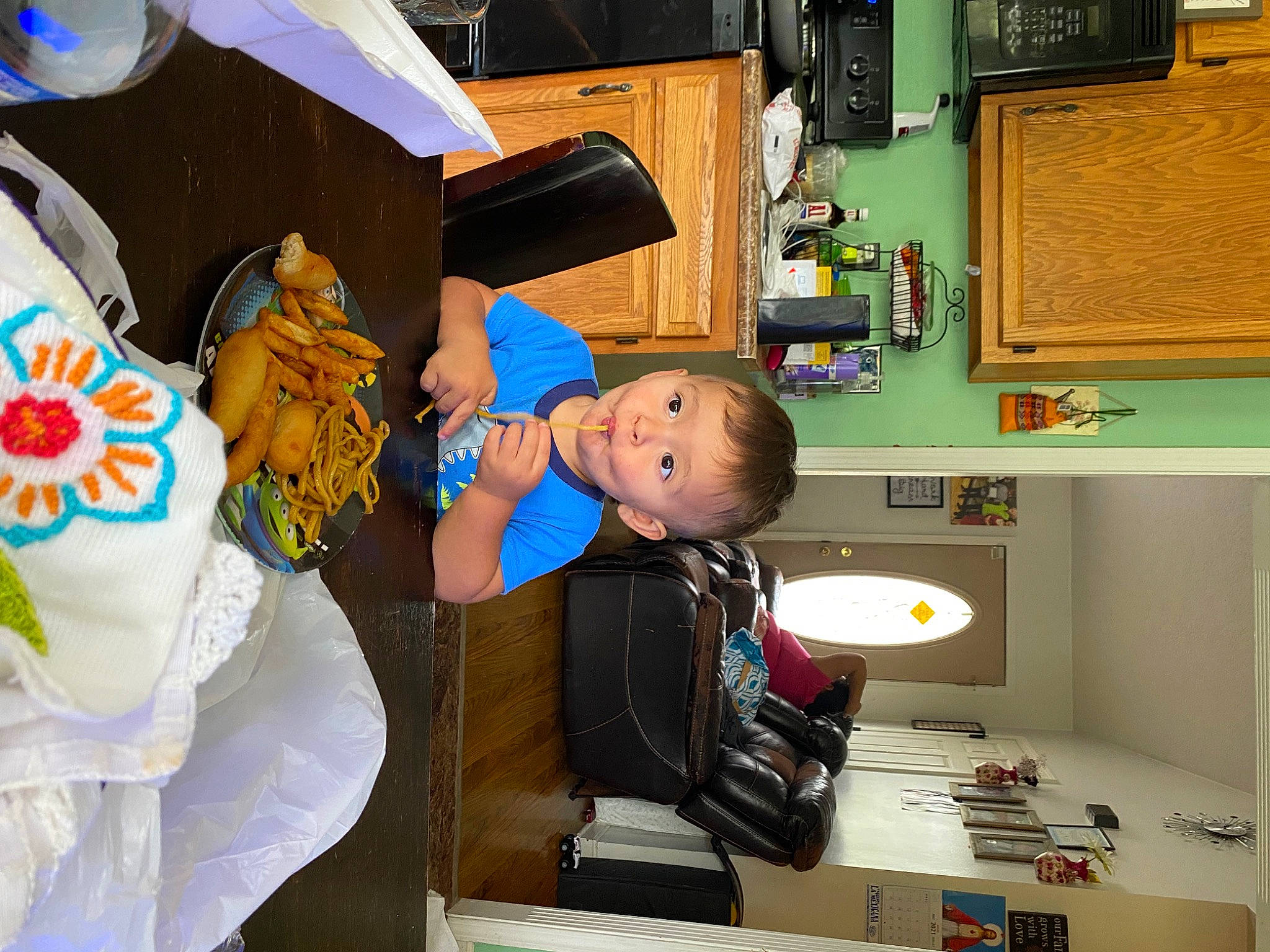 Felix joined the competition — help win amazing prizes! bookcase, box, child, event, fun, hat, person, picture_frame, play, room, shelf, shelving, space, t_shirt, television, toddler