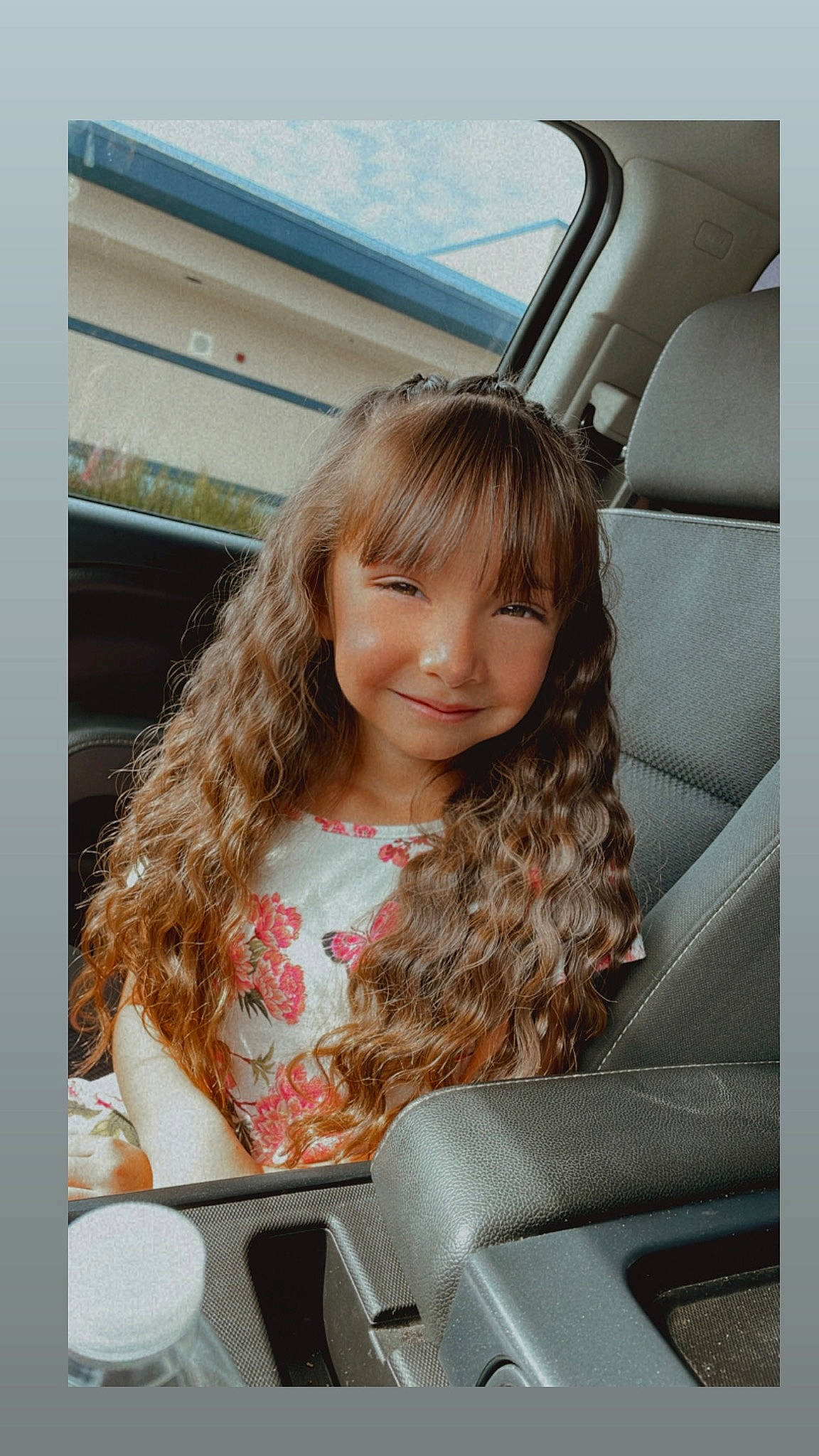 Zendaya joined the competition — help win amazing prizes! auto_part, automotive_design, automotive_exterior, blond, brown_hair, car_seat, car_seat_cover, family_car, happy, head_restraint, joy, luxury_vehicle, motor_vehicle, person, personal_luxury_car, plant, sitting, smile, steering_wheel, vehicle_door