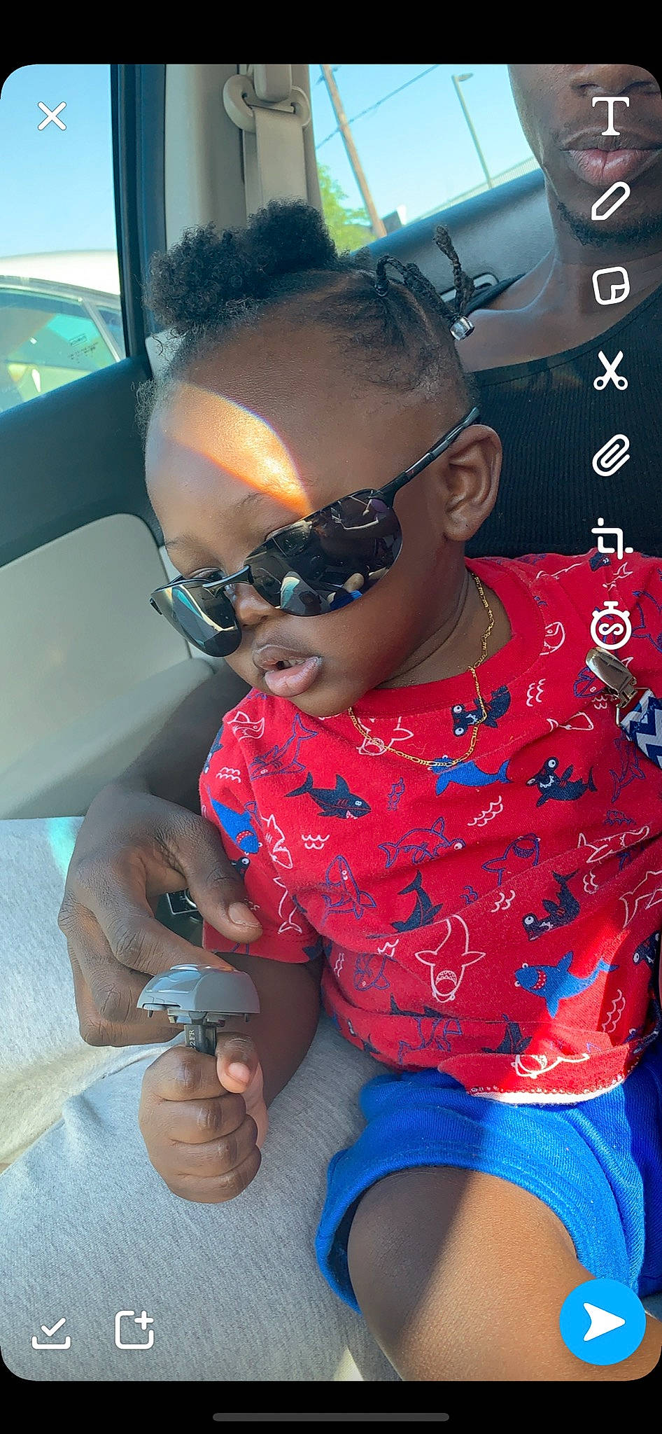 Amarion joined the competition — help win amazing prizes! child, cool, eyewear, fun, glasses, person, sunglasses