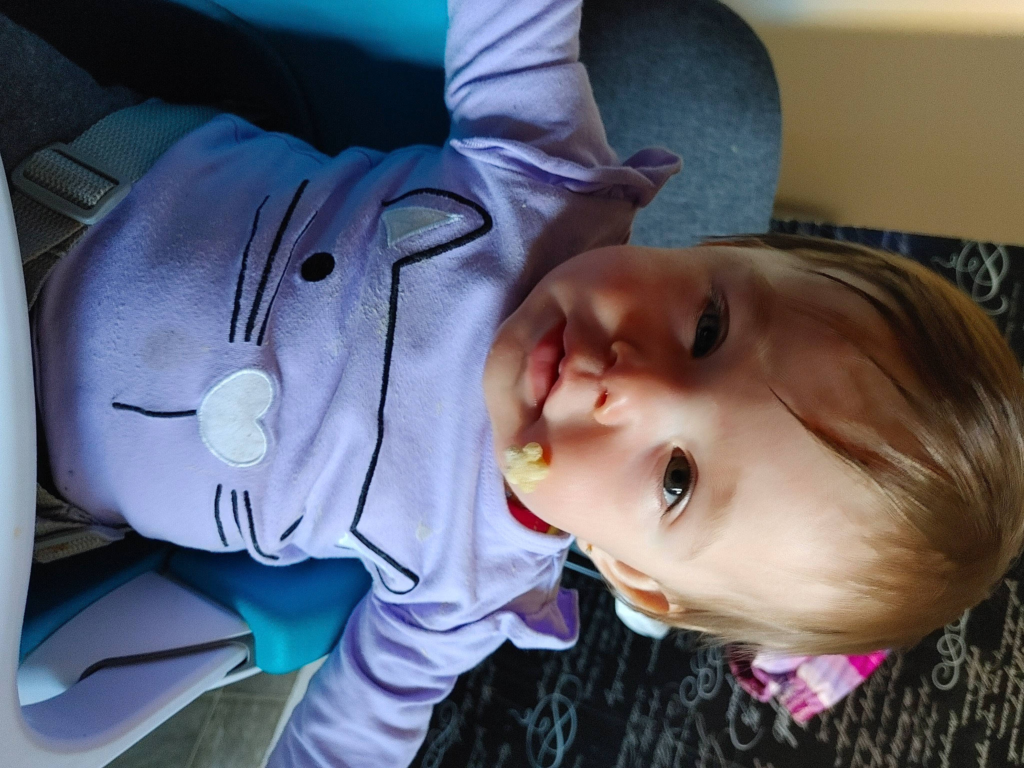 Leah a rejoint le concours — aidez-le/la à gagner de superbes lots ! auto_part, baby, baby_products, baby_toddler_clothing, car_seat, cheek, child, comfort, cool, eyelash, fun, happy, hat, lip, mouth, nose, person, skin, smile, toddler