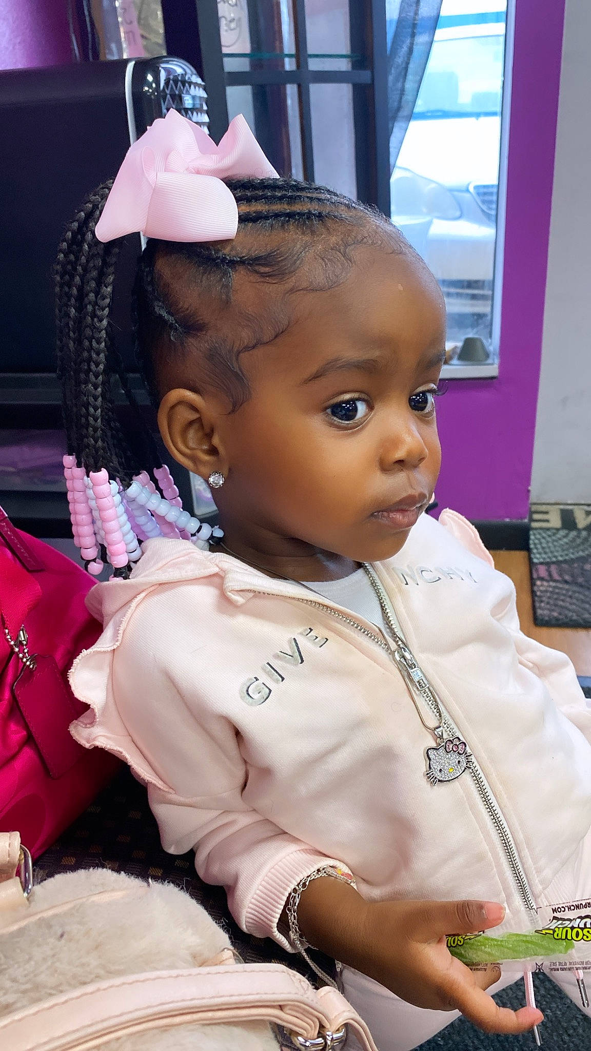 Amirah joined the competition — help win amazing prizes! audio_equipment, baby, bracelet, cheek, child, ear, event, eyelash, fashion_accessory, fun, happy, head, headpiece, jewellery, necklace, person, room, toddler, tradition