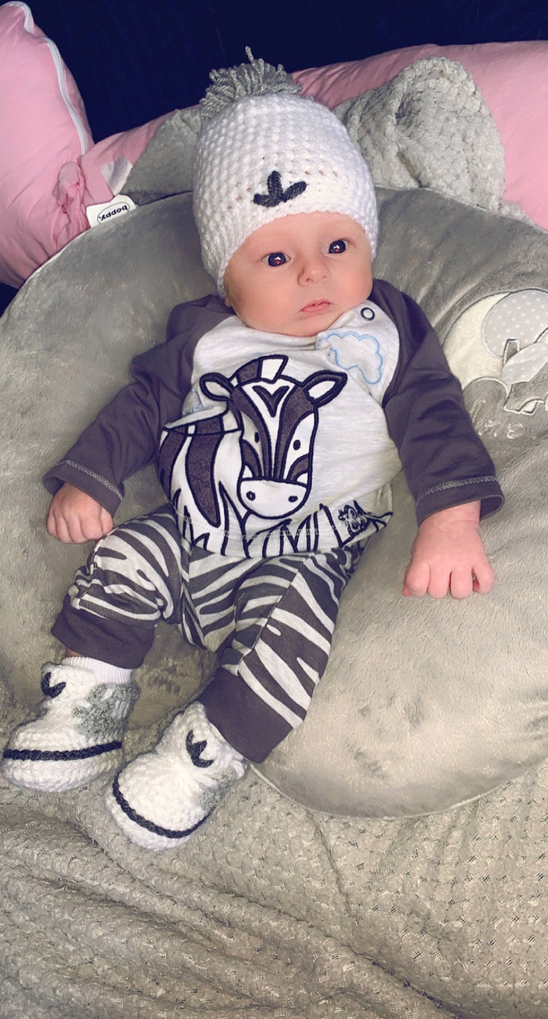 Bobbie is registered to the contest to win money with this photo: baby, child, headwear, person, toddler