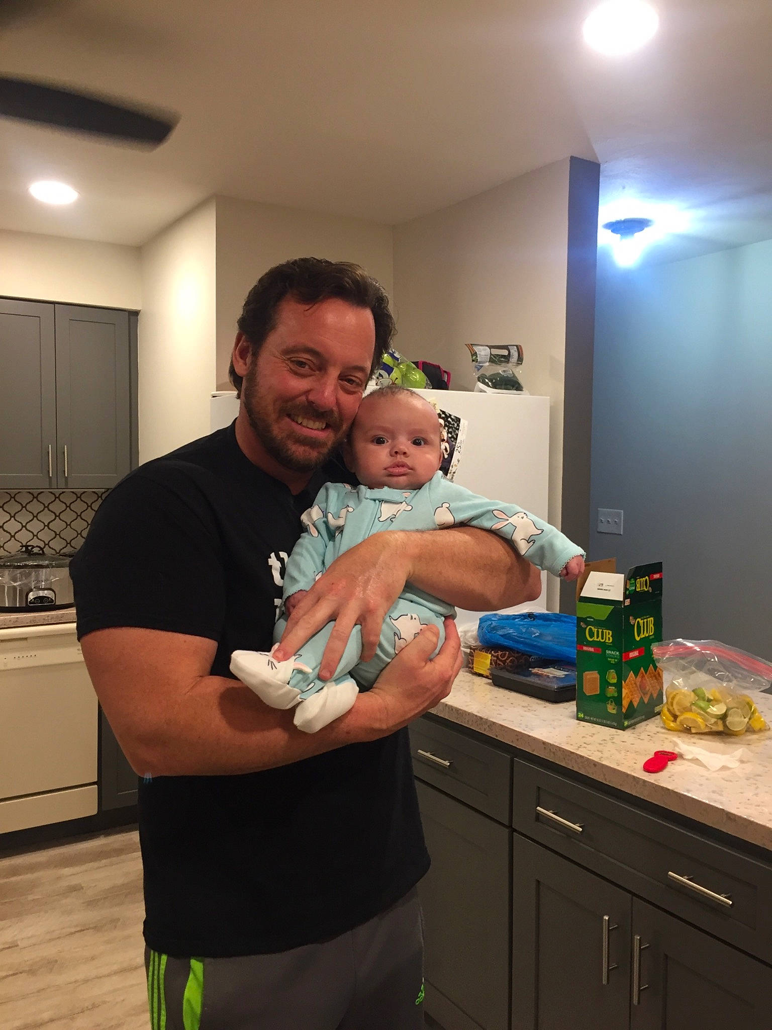 Leyla joined the competition — help win amazing prizes! arm, cuisine, facial_hair, food, fun, joy, man, muscle, person, product, room