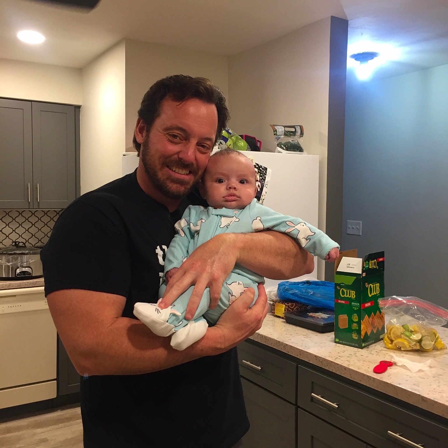 Leyla joined the competition — help win amazing prizes! arm, cuisine, facial_hair, food, fun, joy, man, muscle, person, product, room