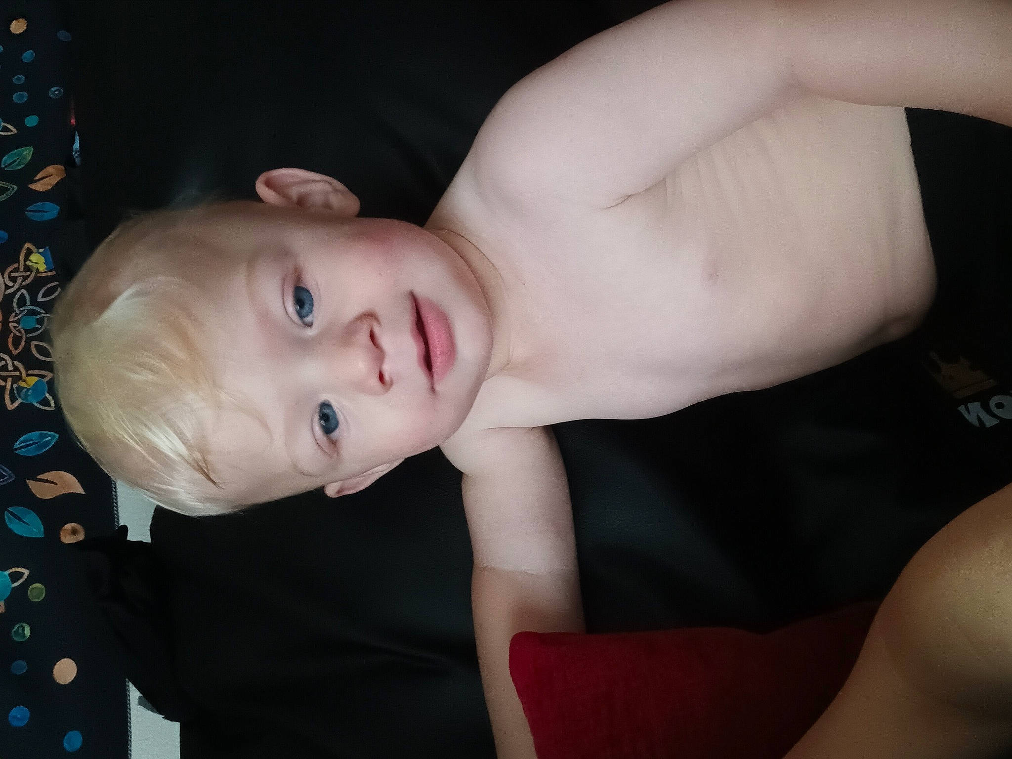 Troy is registered to the contest to win money with this photo: baby, baby_toddler_clothing, black_hair, cheek, chest, elbow, eye, eyebrow, eyelash, finger, flash_photography, lip, mouth, muscle, neck, nose, person, skin, smile, toddler