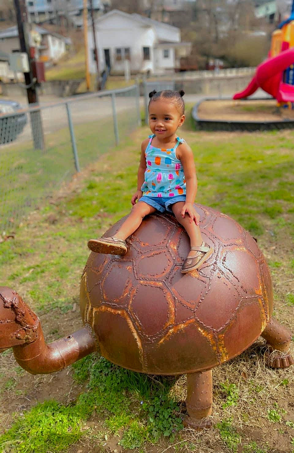 Iana is registered to the contest to win money with this photo: adaptation, child, city, event, fun, garden, grass, happy, joy, lawn_ornament, leisure, person, plant, play, recreation, rural_area, shorts, smile, soil, terrestrial_animal