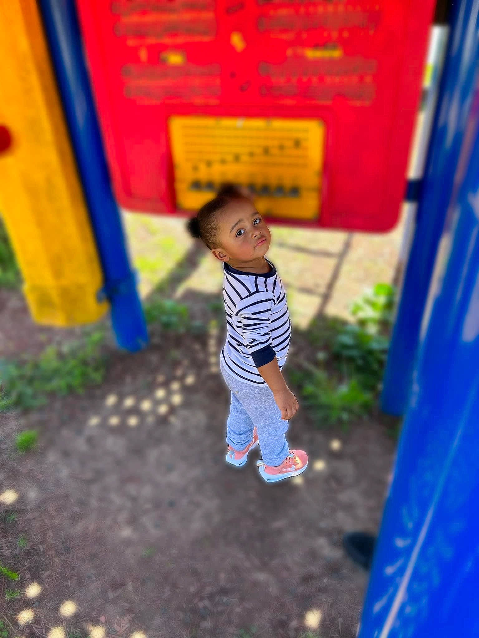 Iana joined the competition — help win amazing prizes! baby, baby_toddler_clothing, blue, city, electric_blue, fun, gas, grass, happy, human_settlement, leisure, line, person, plant, playground, public_space, recreation, red, tints_and_shades, toddler