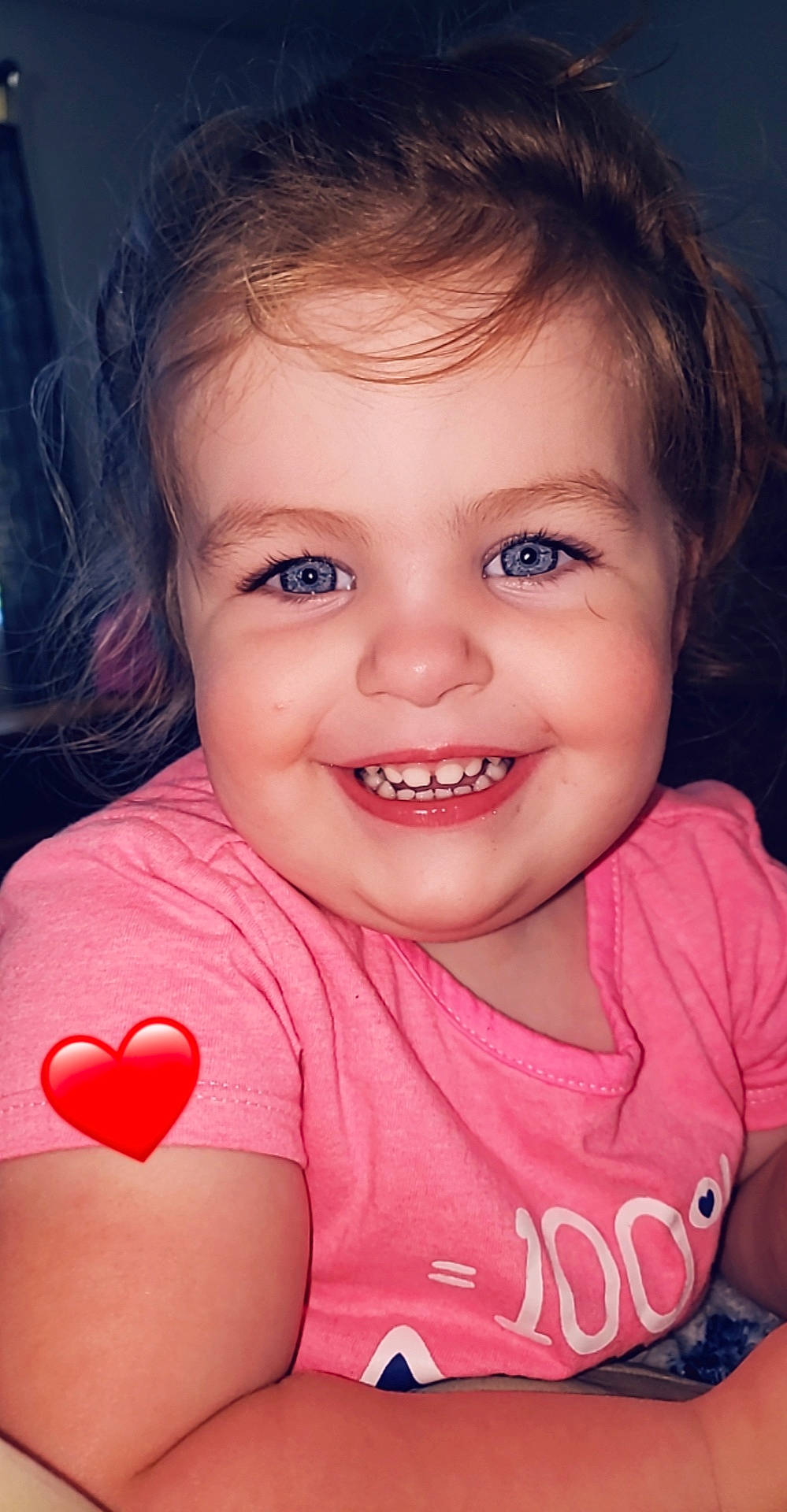 Carleigh is registered to the contest to win money with this photo: baby, beauty, cheek, child, child_model, chin, eye, face, facial_expression, hair, head, joy, lip, mouth, nose, organ, person, pink, skin, smile
