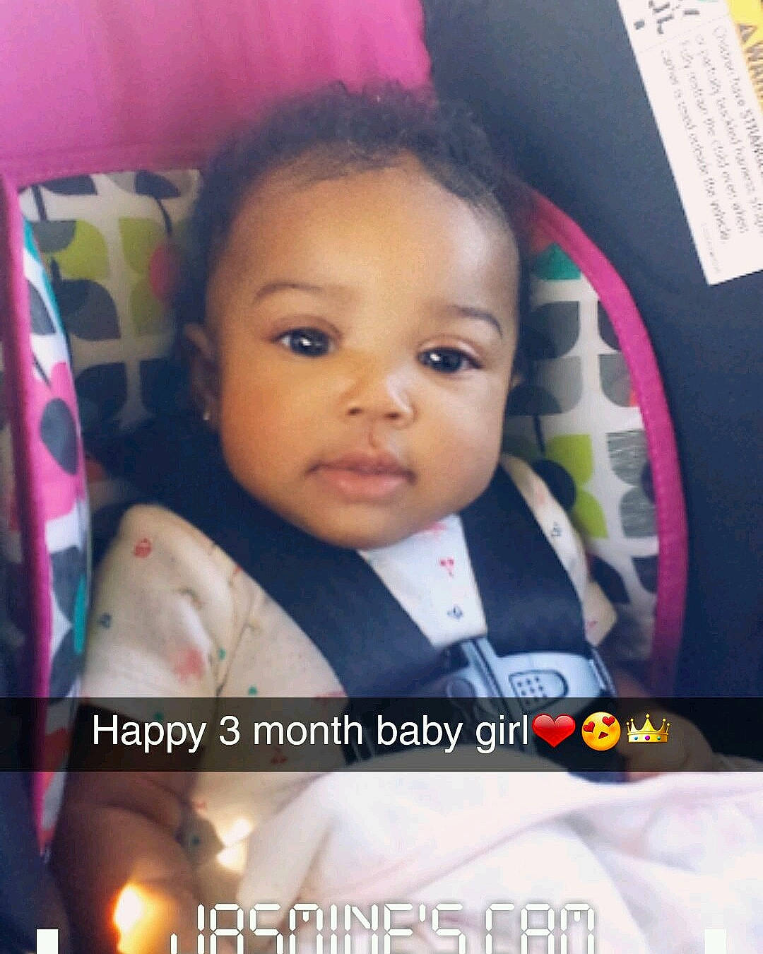 Janiya is registered to the contest to win money with this photo: black_hair, cheek, child, cool, day, eye, eyebrow, face, forehead, girl, hairstyle, head, infant, iris, nose, person, photo_caption, product, skin, smile