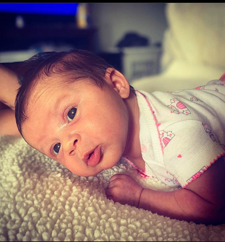 Aulani joined the competition — help win amazing prizes! baby, beauty, bedtime, cheek, child, chin, ear, eye, face, fun, happy, head, human, lip, mouth, nose, organ, person, skin, sky