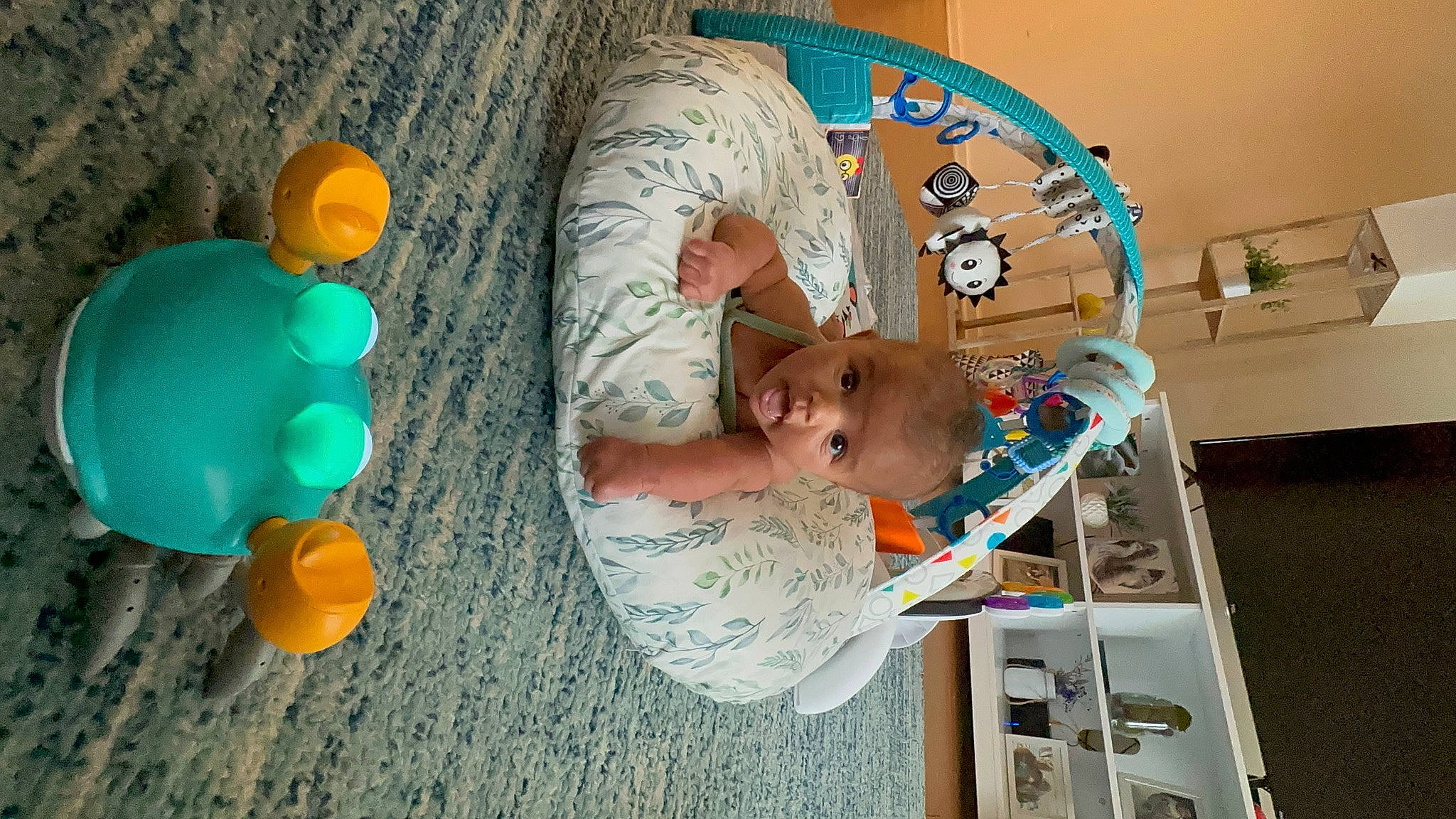 Brielle joined the competition — help win amazing prizes! azure, baby, baby_products, baby_toys, balloon, child, comfort, fun, happy, leisure, linens, party_supply, pattern, person, play, room, surprise, t_shirt, toddler, toy