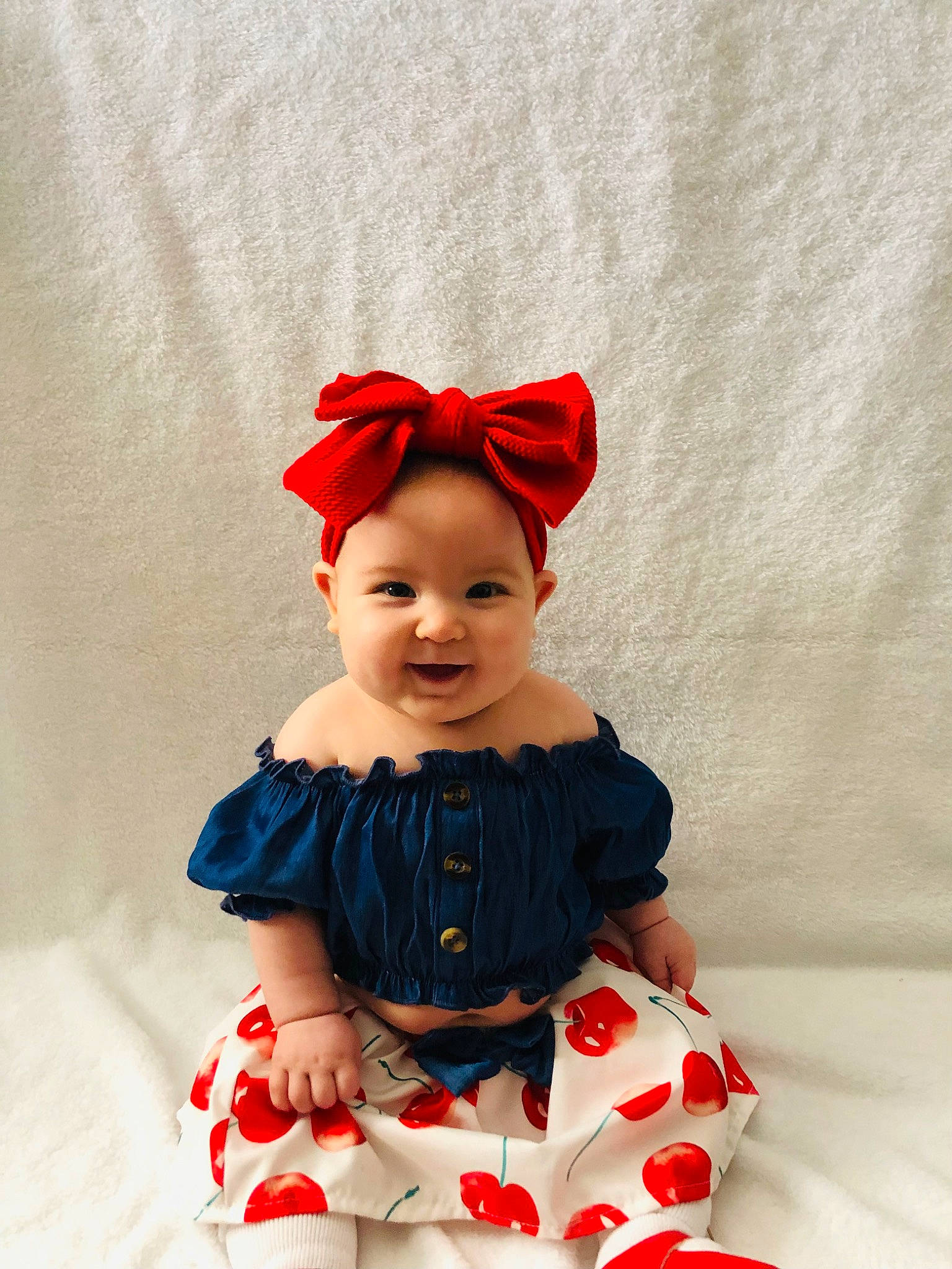 Nova joined the competition — help win amazing prizes! baby_toddler_clothing, carmine, child, costume, costume_accessory, costume_hat, doll, face, fashion_accessory, fictional_character, figurine, hat, head, headwear, human_body, human_leg, pattern, person, sitting, sleeve