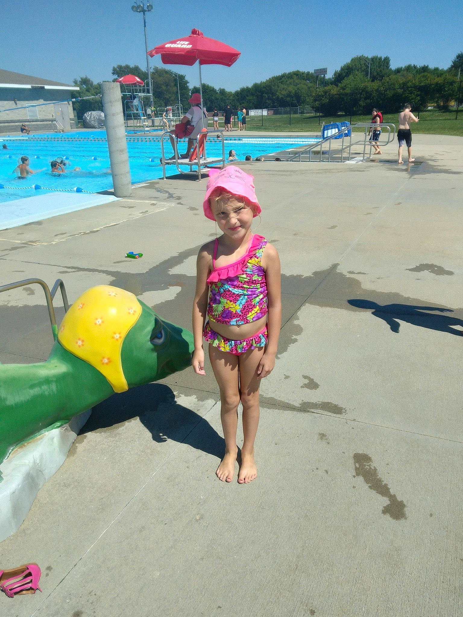 Mariah joined the competition — help win amazing prizes! beach, child, fun, hat, headwear, holiday, joy, leisure, people_on_beach, person, recreation, sand, shade, shore, sky, smile, summer, swimwear, toddler, travel