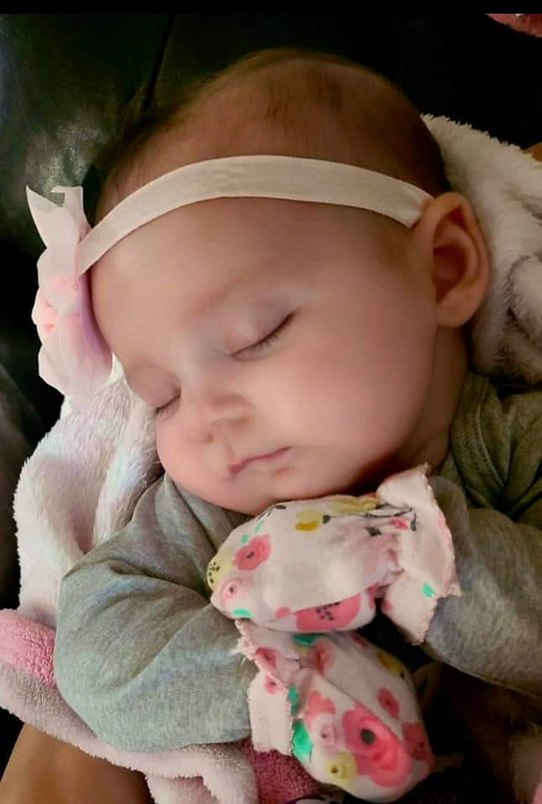 Rowyn joined the competition — help win amazing prizes! baby, baby_toddler_clothing, cheek, chin, comfort, eye, hand, happy, headgear, headwear, human, iris, lip, mammal, nose, organ, person, pink, skin, sleeve