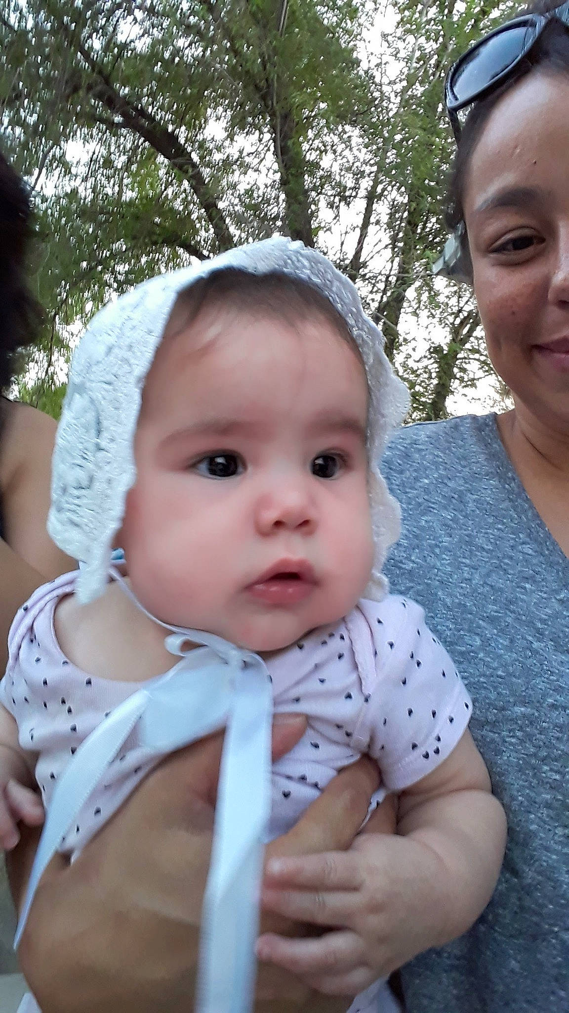 Jazzlyn joined the competition — help win amazing prizes! baby, baby_toddler_clothing, cheek, child, cool, eye, face, fashion_accessory, fun, grass, happy, headgear, iris, lip, nose, pattern, person, skin, smile, toddler