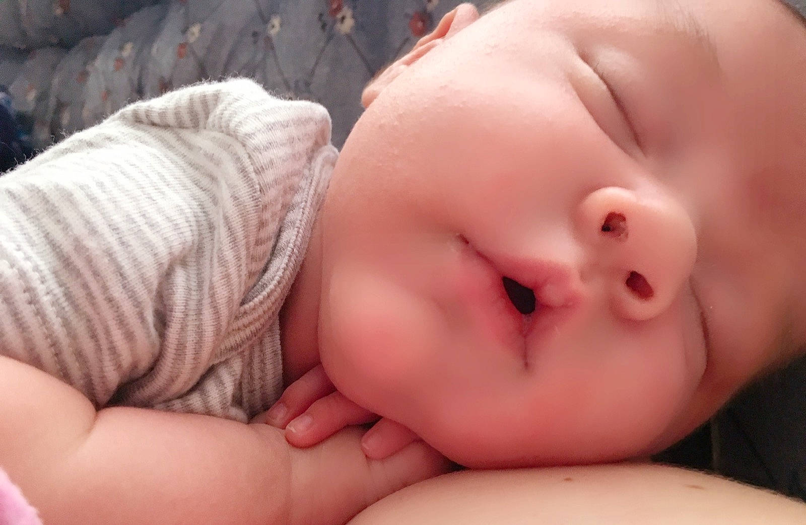 Bryar joined the competition — help win amazing prizes! baby, baby_sleeping, birth, cheek, child, close_up, face, finger, flesh, hand, head, lip, mouth, muscle, nail, nap, nose, person, skin, sleep