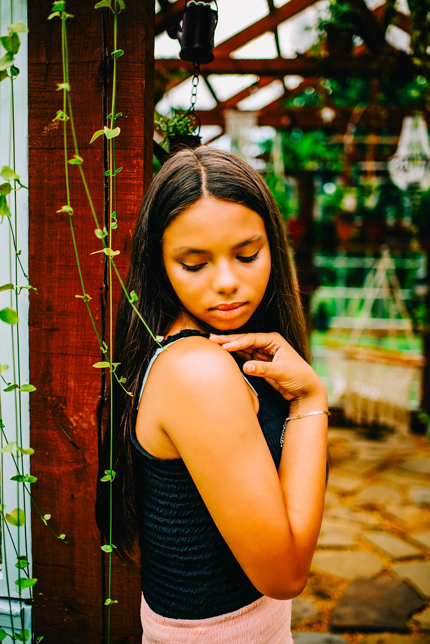 Erin is registered to the contest to win money with this photo: black_hair, brown_hair, child, fashion, fashion_model, flash_photography, grass, happy, human_leg, jewellery, leisure, lip, long_hair, people_in_nature, person, photo_shoot, portrait_photography, sitting, thigh, waist
